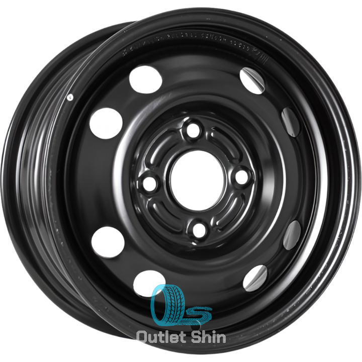 Евразиа Тапо 53E40M 5.5xR14/4x114.3 ET 40 Dia 66.6 Black