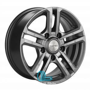 Khomen Wheels KHW1602 (Niva 4x4) 6.5xR16/5x139.7 ET 40 Dia 98.5 Black