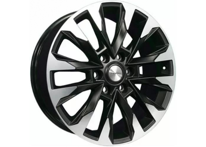 Khomen Wheels KHW2010 (LC 300) 8xR20/6x139.7 ET 60 Dia 95.1 Black matt