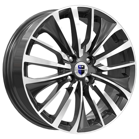 K&K Flanker (КС905) 6.5xR17/4x100 ET 43 Dia 60.1 Алмаз черный