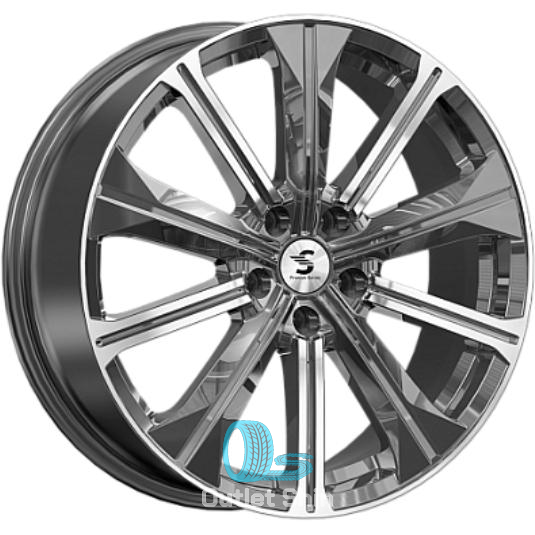 K&K КР013 7xR19/5x108 ET 33 Dia 60.1 Алмаз графит