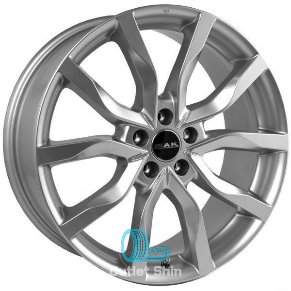 MAK Highlands 8xR18/5x108 ET 45 Dia 63.3 Silver