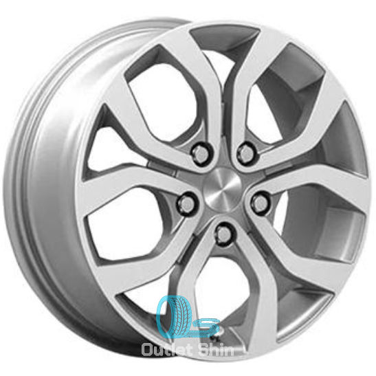 Replica Top Driver RN148 6.5xR16/5x114.3 ET 50 Dia 66.1 Silver