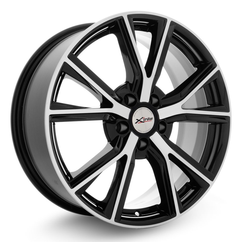 Xtrike X-122 7.5xR18/5x112 ET 45 Dia 57.1 BK/FP
