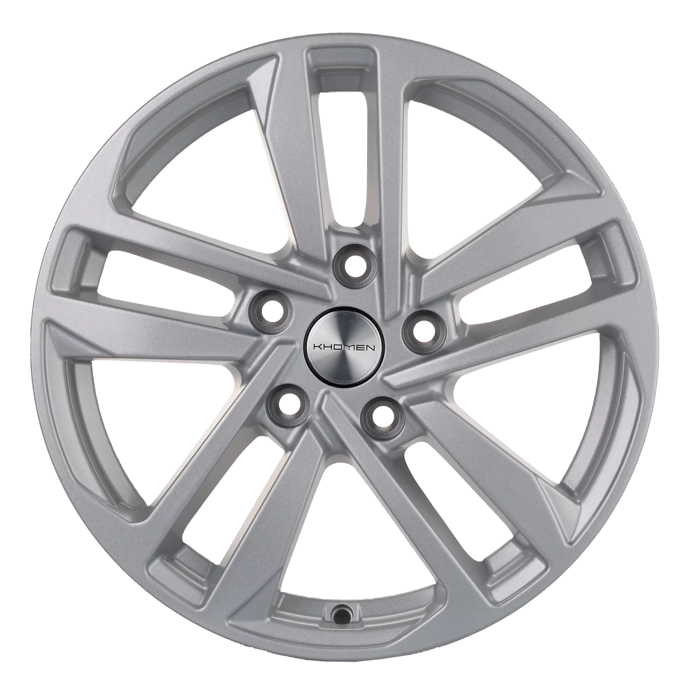 Khomen Wheels KHW1612 (Qashqai/Tiida) 6.5xR16/5x114.3 ET 40 Dia 66.1 F-Silver