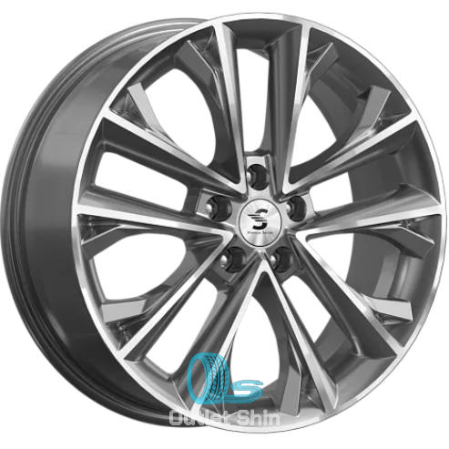 Скад КР012 7xR18/5x108 ET 33 Dia 60.1 Diamond gloss graphite