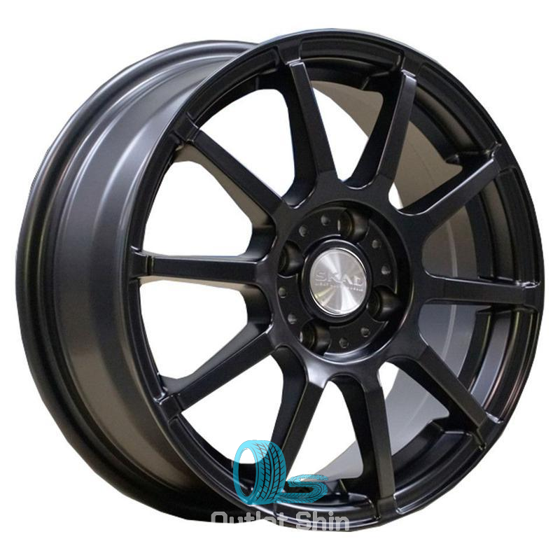 Скад Акита 6xR15/4x100 ET 48 Dia 54.1 Черный бархат