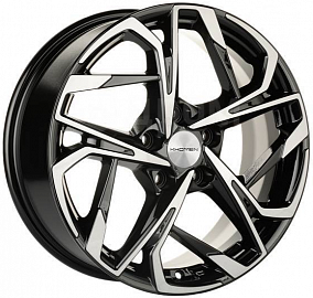 Khomen Wheels KHW1716 (Juke) 7xR17/5x114.3 ET 47 Dia 66.1 Black-FP