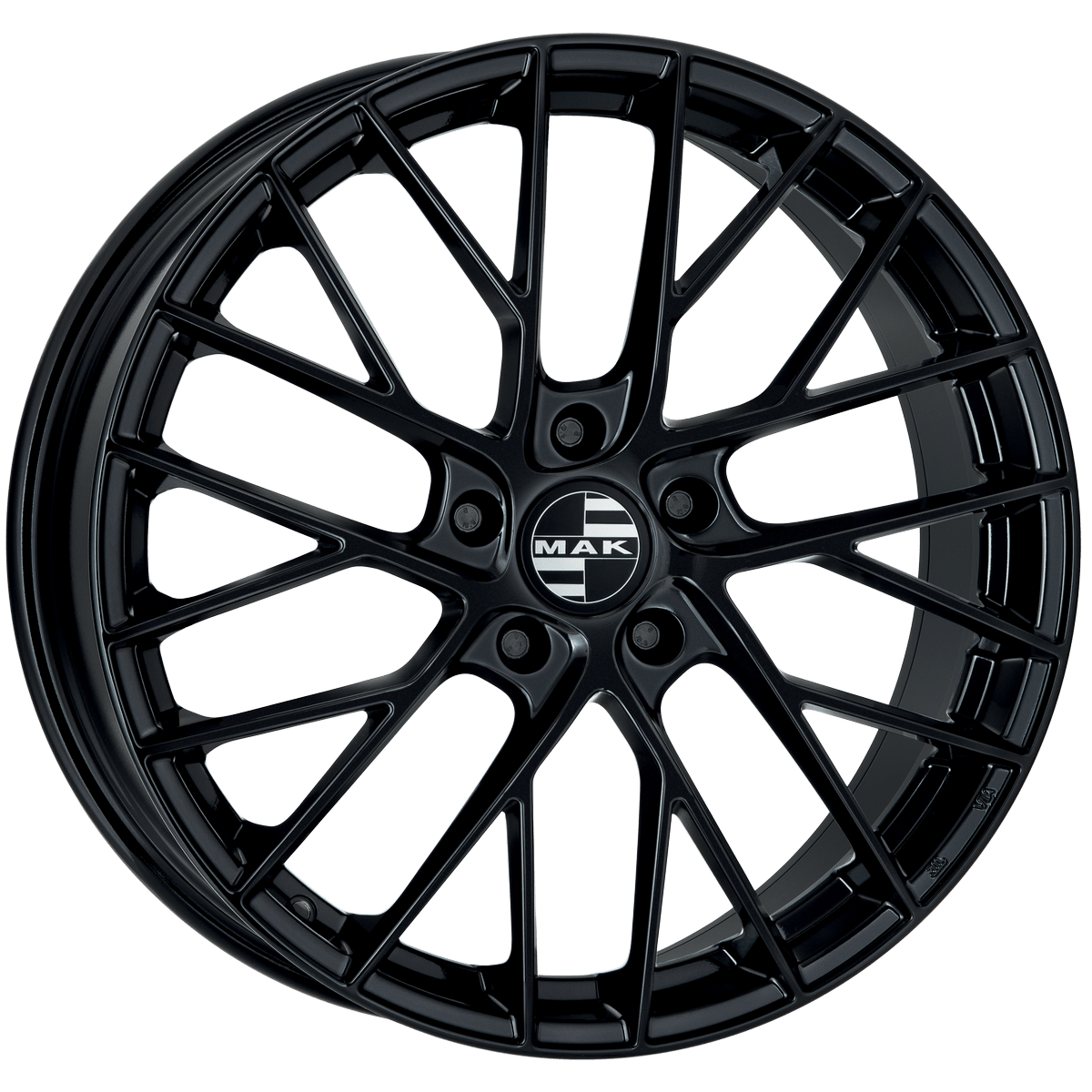 MAK Monaco 8.5xR21/5x130 ET 51 Dia 71.6 Gloss Black