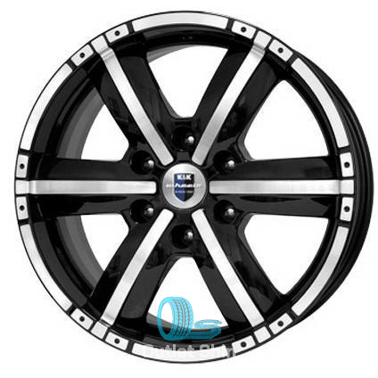 K&K Окинава 8xR18/6x139.7 ET 25 Dia 106.1 Алмаз черный