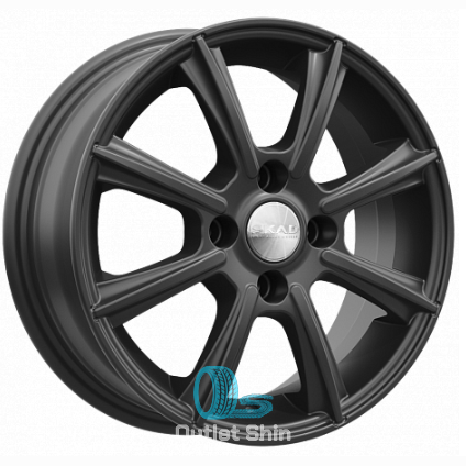 Скад Монако 5.5xR14/4x100 ET 46 Dia 54.1 Черный бархат