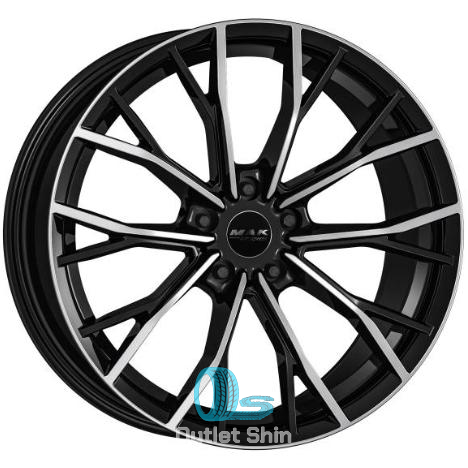 MAK Mark 8xR18/5x112 ET 30 Dia 66.6 Ice Black