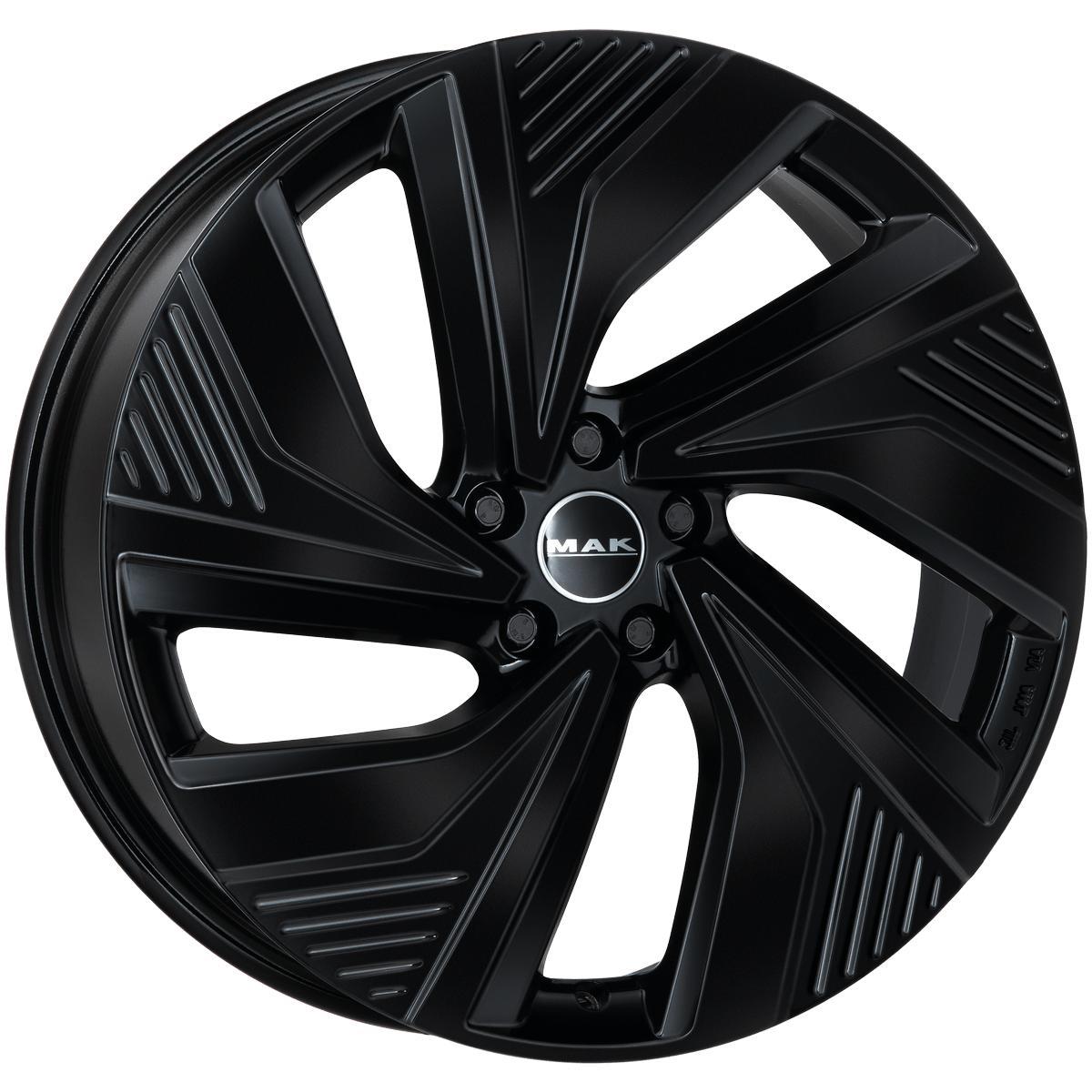 MAK Electra 7.5xR19/5x114.3 ET 49.5 Dia 67.1 Gloss Black