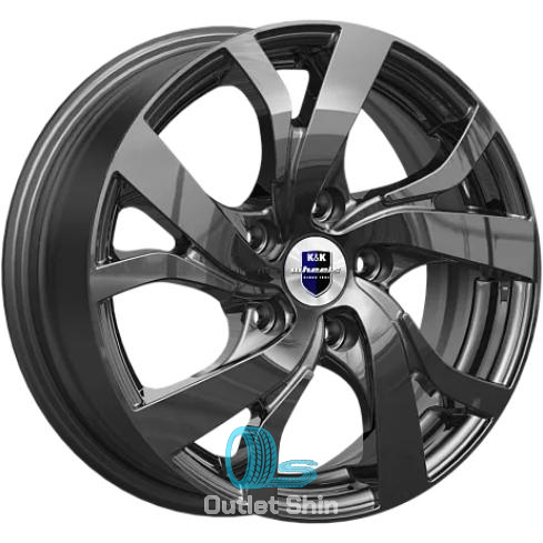 K&K Палермо 6.5xR16/5x100 ET 38 Dia 67.1 Кварц