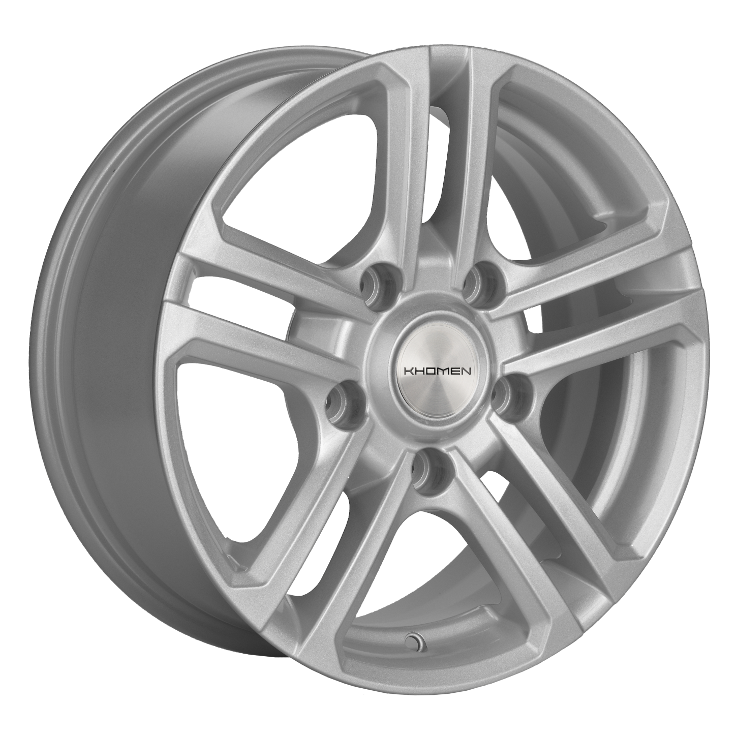 Khomen Wheels KHW1602 (Niva 4x4) 6.5xR16/5x139.7 ET 40 Dia 98.5 F-Silver