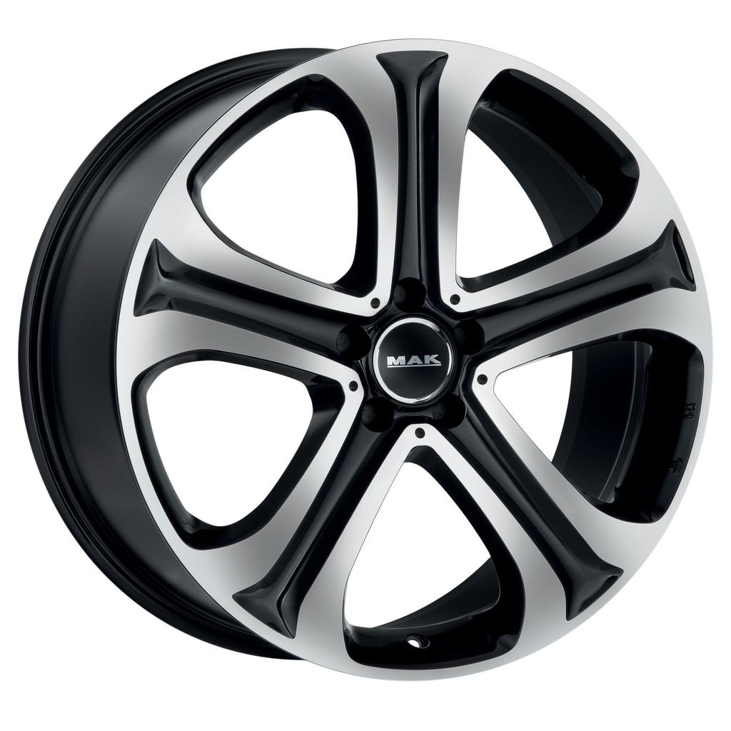 MAK Spitze 9.5xR20/5x112 ET 55 Dia 66.6 Black mirror