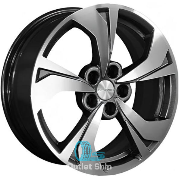 Khomen Wheels KHW1724 (Jac/Москвич 3) 7xR17/5x108 ET 40 Dia 54.1 Gray-FP