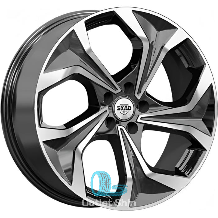 Скад KL-1163 7.5xR19/5x114.3 ET 40 Dia 66.6 Алмаз