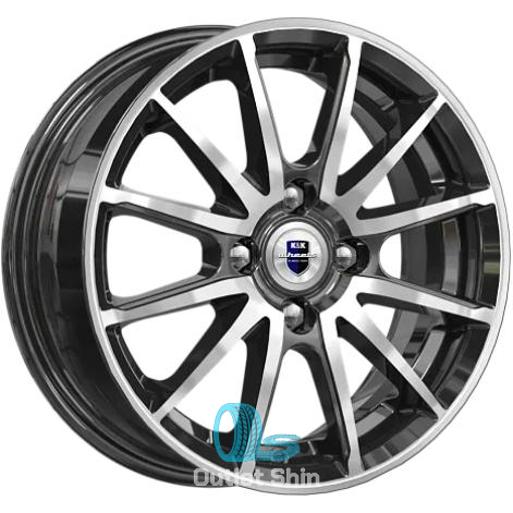 K&K Квант 5.5xR14/4x98 ET 35 Dia 58.6 Алмаз черный