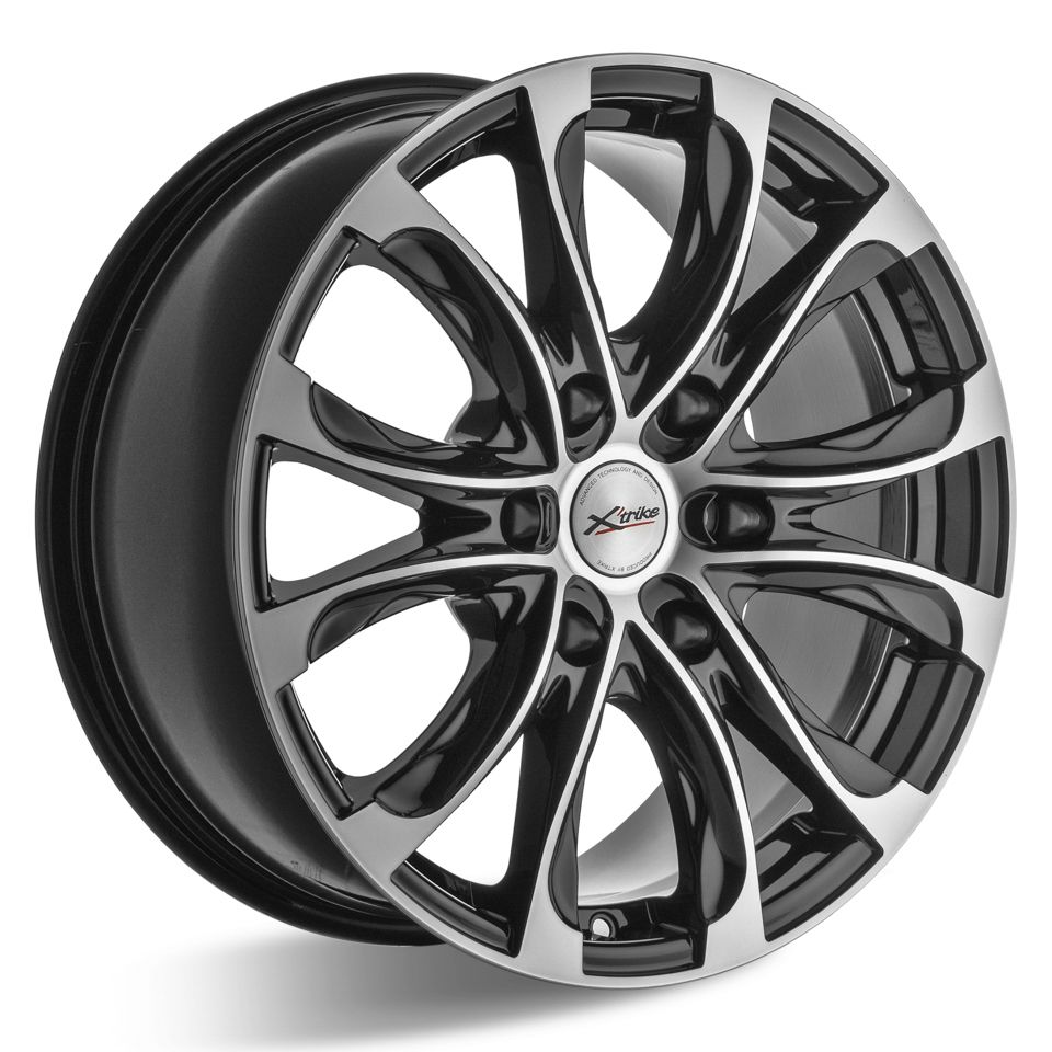 Xtrike X-134 8xR18/6x139.7 ET 38 Dia 67.1 BK/FP