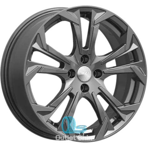 Скад Дунай 7xR17/4x100 ET 45 Dia 60.1 Графит