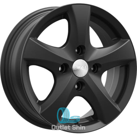 Скад Уран-2 5.5xR14/4x100 ET 35 Dia 67.1 Черный бархат