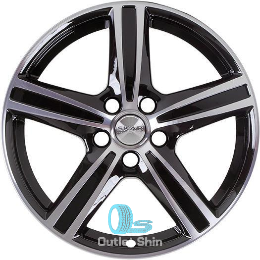 Скад Адмирал 6.5xR16/5x114.3 ET 45 Dia 60.1 Алмаз