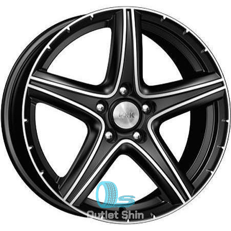 K&K Барракуда 7.5xR17/5x114.3 ET 38 Dia 66.1 Алмаз черный