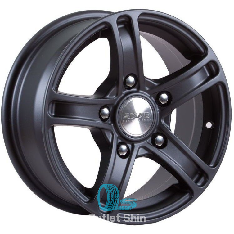 Скад Трофи 6.5xR15/5x139.7 ET 40 Dia 98.5 Черный бархат